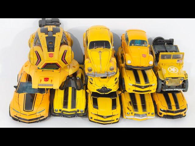 Transformers Bumblebee 12 Vehicles Car Robots Toys