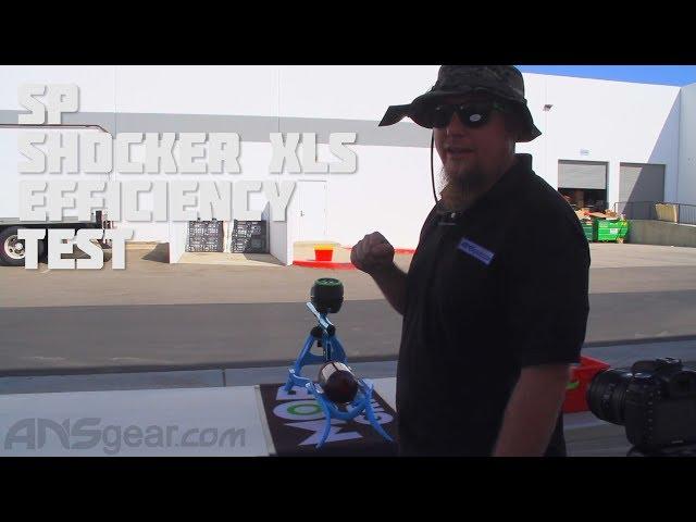 SP Shocker XLS Paintball Gun - Efficiency Test