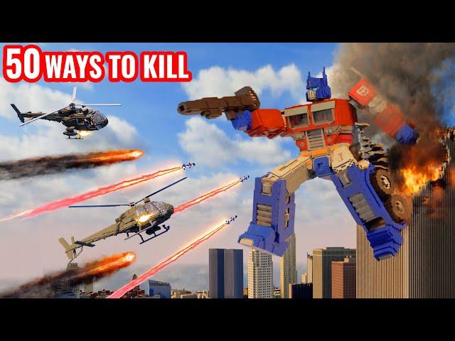 50 Ways To Kill OPTIMUS PRIME  Teardown