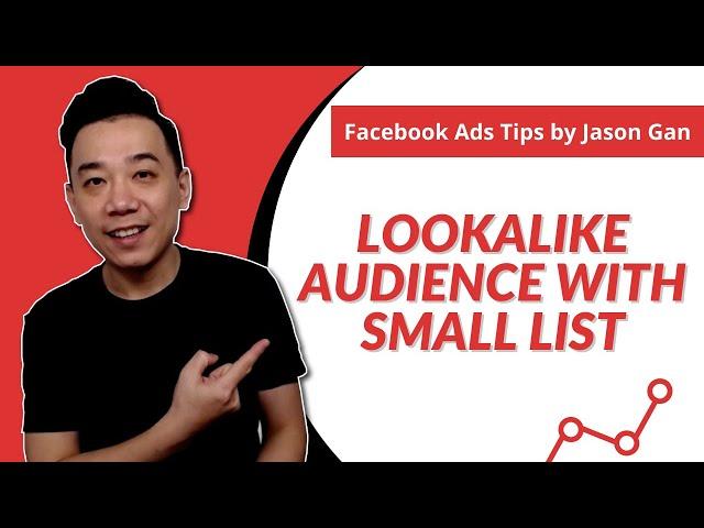 Create Lookalike Audience with Customer List of 100 People (FB Ads Lookalike Audience Tutorial)