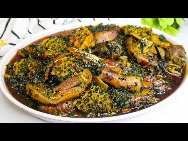Authentic and Tasty Vegetable Soup. Edikang Ikong Soup Recipe in just minutes!