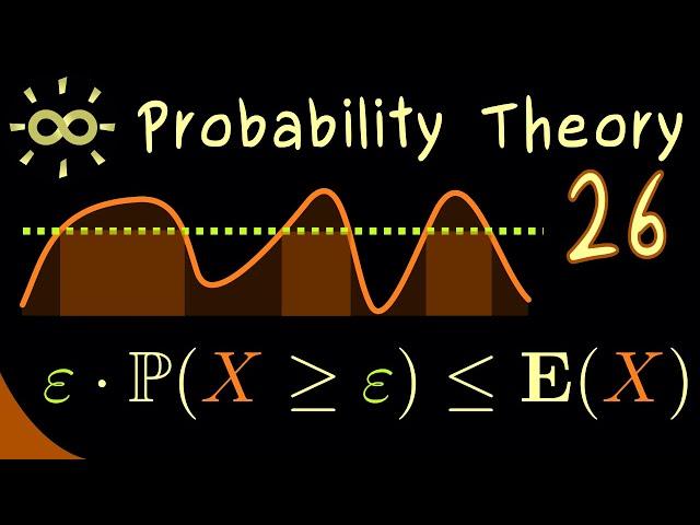 Probability Theory 26 | Markov's Inequality and Chebyshev's Inequality [dark version]