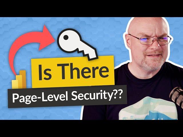 Can you do Page-Level Security in Power BI?