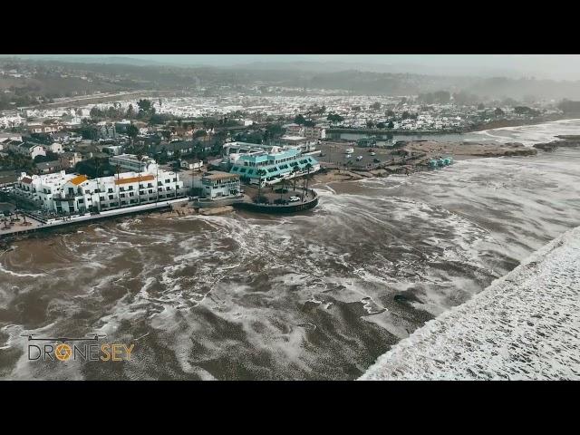 Pismo Beach - Big Waves and High Tides