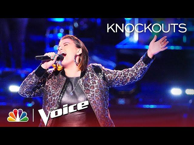 The Voice 2018 Knockouts - Delaney Silvernell: "Praying"