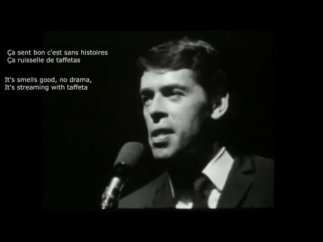 Jacques Brel Le Gaz Live French & English Subtitles Musique