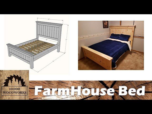 DIY : Farmhouse bed (Full size)