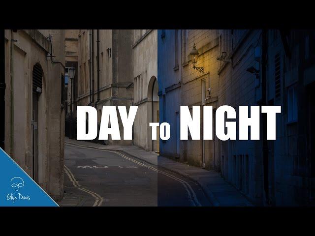 TURNING DAY INTO NIGHT: Photoshop Tutorial #63