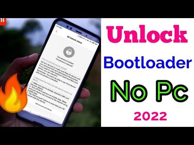 Bootloader Unlock Without Pc Any Android Phone | Easy And Safe Process | Full Tutorial 101% Working