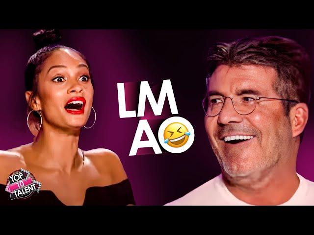 FUNNIEST AGT and BGT Comedians!