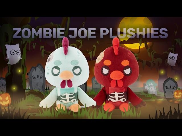 Zombie Joe Makeship plushies have arrived (for a limited time)!