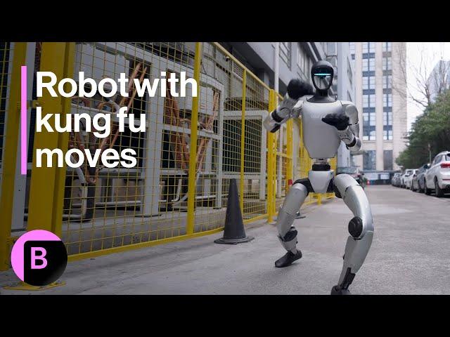 China's 'Kung Fu' Robot Spotlights Humanoid Robot Race