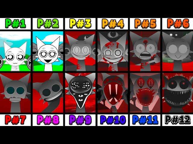 Incredibox Sprunki All Phases: Phase 7 VS Phase 8 VS Phase 9 VS Phase 10 VS Phase 11 VS Phase 12