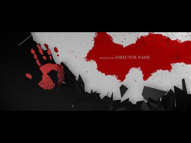 After Effects Template :: Blood Whispers - Opening Titles