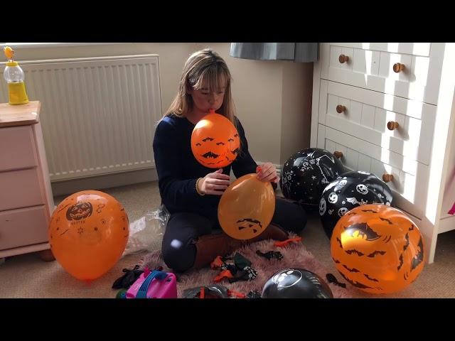 OCTOBER HALLOWEEN THEMED BALLOONS