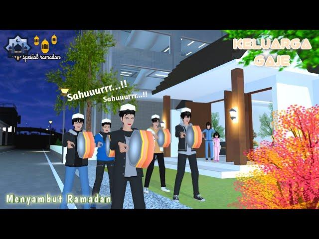 KELUARGA GAJE [Menyambut Ramadan] || Drama Sakura School Simulator