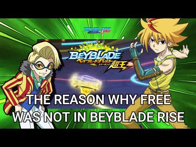 WHY Free is not in Beyblade Burst Rise| Beyblade Theory