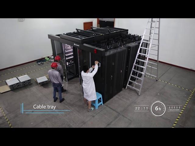 Rapid deployment of Huawei FusionModule2000 Modular Data Center