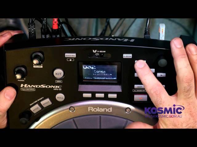 Roland Hand Sonic HPD-20 Demo