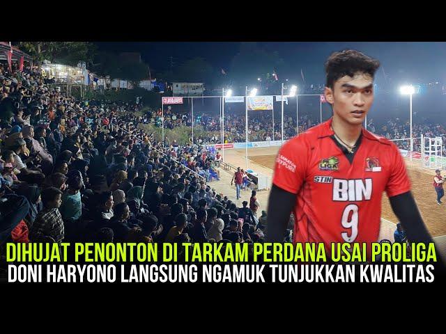 VOLI DONY HARYONO SETELAH PROLIGA DI FINAL PUH PELEM CUP DI HUJAT PENONTON LANGSUNG NGAMUK