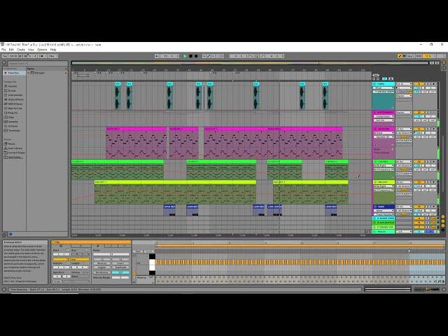 How to Produce : Synthwave Music Project - Ableton Live Template #abletontemplates