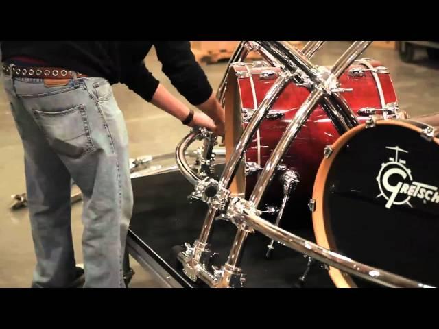 Building The NAMM 2012 Drum Rack: Gibraltar Hardware