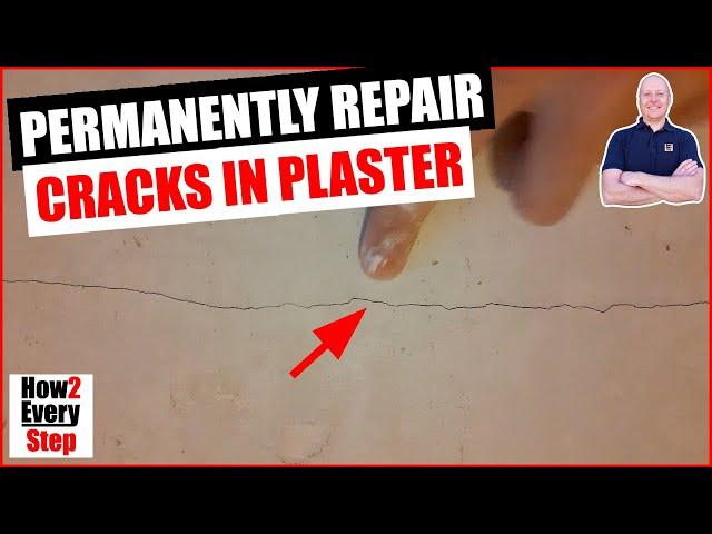 How to permanently repair hairline cracks in wall & ceiling plaster – DIY decorating guide