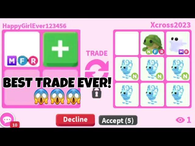 No Way! I GOT THE *BIGGEST WIN* In Adopt Me HISTORY For My VERY RARE MEGA NEON PET + WIN TRADES!