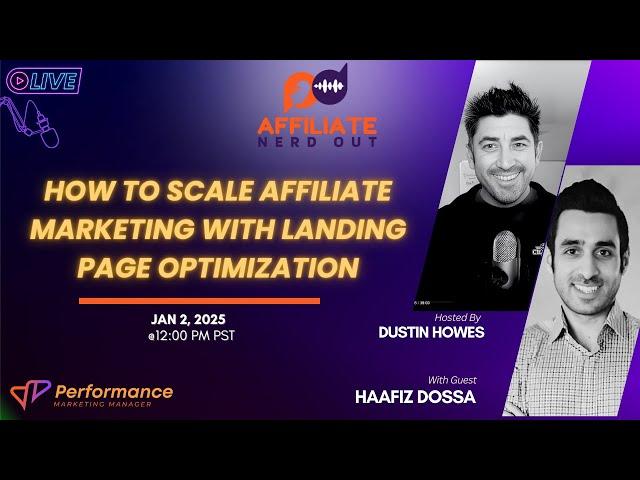 How to scale affiliate marketing with landing page optimization