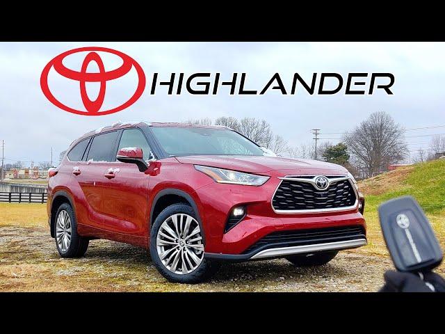 2021 Toyota Highlander Platinum // Is THIS America's #1 Family SUV for $50K??