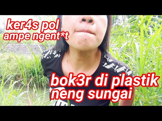 ngisin6 di plastik ker4s bgt sampe ngent*t