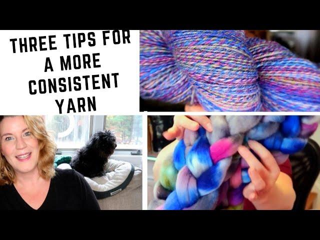 3 Tips to Spinning a More Consistent Yarn On A Wheel   The Top 3 Things That Help Me!