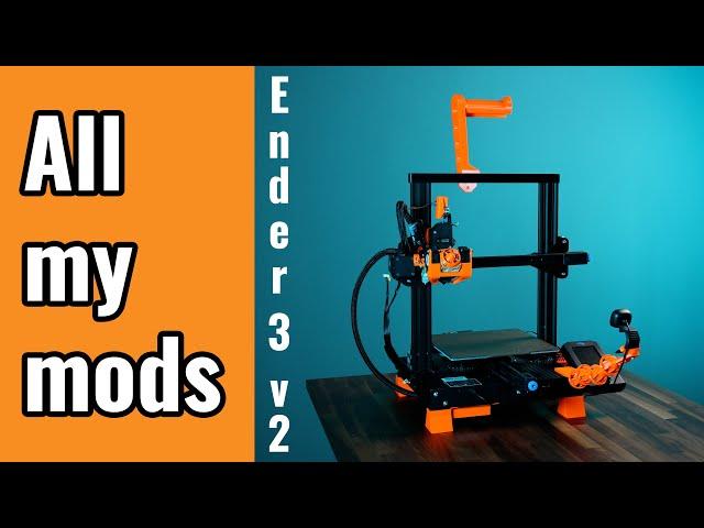 All the upgrades on my Ender 3 v2