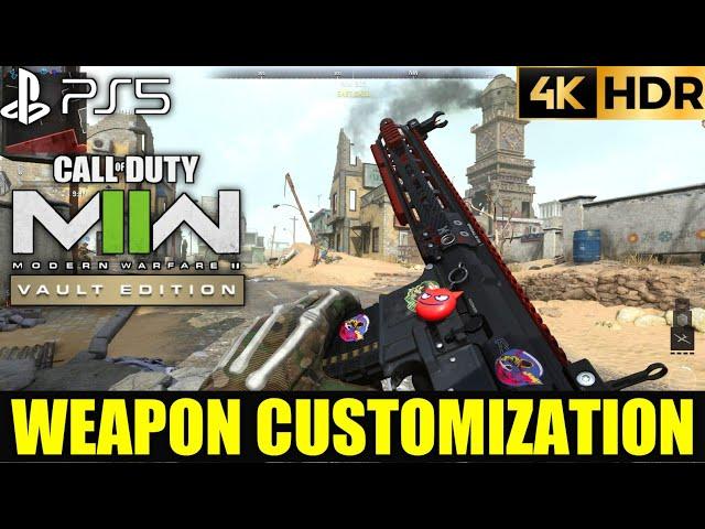 MW2 Weapon Customization | MW2 M4 FJX Cinder Customization | Weapon Customization MW2 Vault Edition