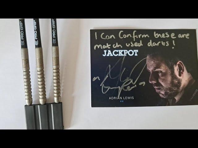 Match Used Adrian Lewis Darts!