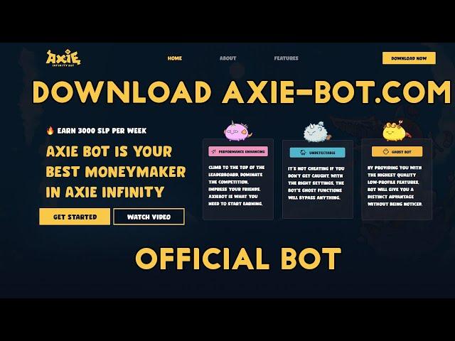 AXIE INFINITY BOT - TUTORIAL | AUTOBATTLE & AUTOFARMING BOT | CRYPTO FARM | BITCOIN | ETHEREUM | SLP