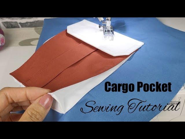 Sewing Tips and Tricks for Beginners Part 38 | Cargo Pocket Sewing Tutorial