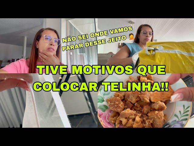 NÃO SEI ONDE VAMOS PARAR DESSE JEITOTIVEMOS QUE COLOCAR TELINHAS! TORRESMO PARA O ALMOÇO