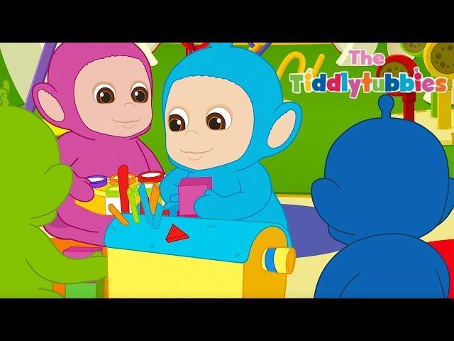 Tiddlytubbies 2D Series! | Tiddlytubbies Having Fun! COMPILATION 4 | Teletubbies Babies