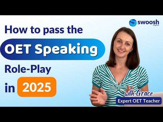 How to pass the OET Speaking Role Play in 2025 - Full Guide