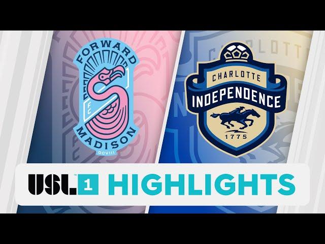 8.14.2024 | Forward Madison FC vs. Charlotte Independence - Game Highlights