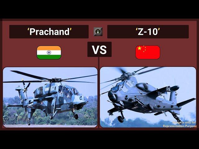 Comparative Analysis: India’s LCH Prachand vs. China’s Z-10 Fierce Thunderbolt Attack Helicopters