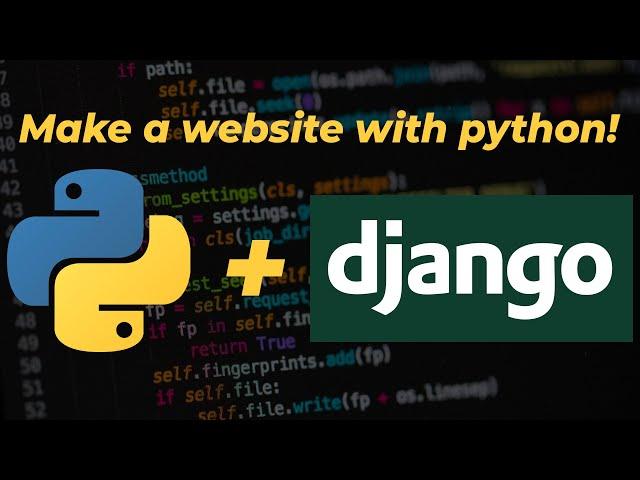 Django beginners tutorial #1 - Setup and Hello World