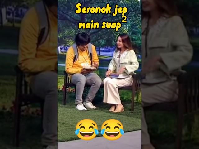 Bukan main Jep suap Daiyan Trisha #shorts #jepsepahtu #daiyantrisha #lawak