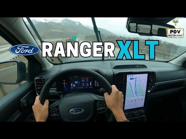 2024 Ford Ranger XLT 4x4 POV Test Drive