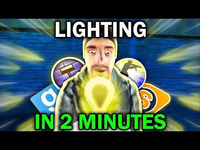 LIGHTING In The Source Engine In 2 MINUTES