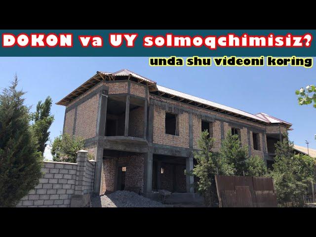 MAGAZINva 2-etajli UY SOLMOQCHIMISIZ? Unda shu video siz UCHUN.Unversal PROEKT