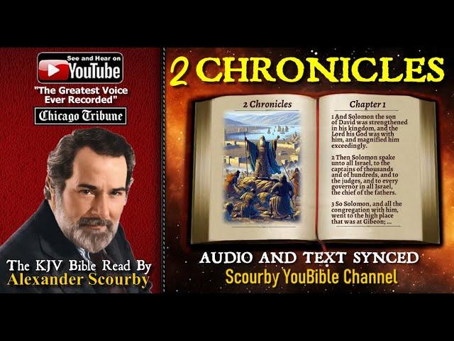 14 | Book of 2 Chronicles | Read by Alexander Scourby | The GREATEST VOICE Ever Recorded!