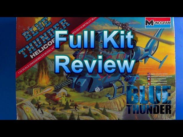 Blue Thunder Scale Model Kit Full Review