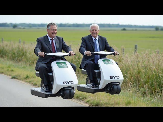 Dieser 2.000 Dollar teure BYD Flying Scooter wird die Transportbranche verändern!